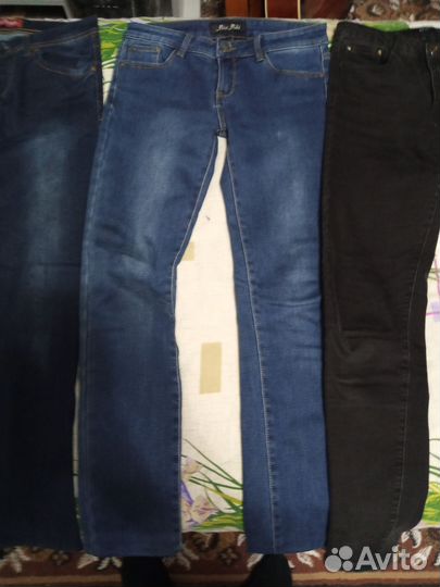 Джинсы 46 размер (4 пары)