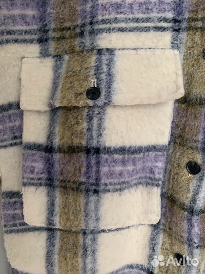 Куртка рубашка женская zara S-M