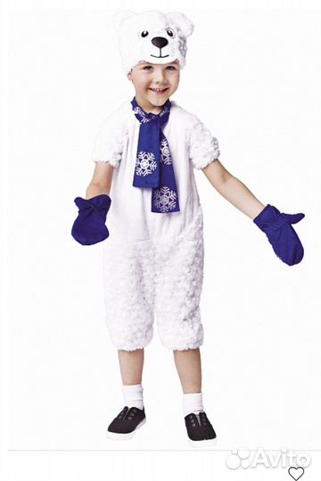 Костюм белого медведя 104