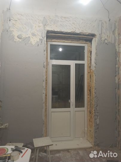 Блок балконный с дверью