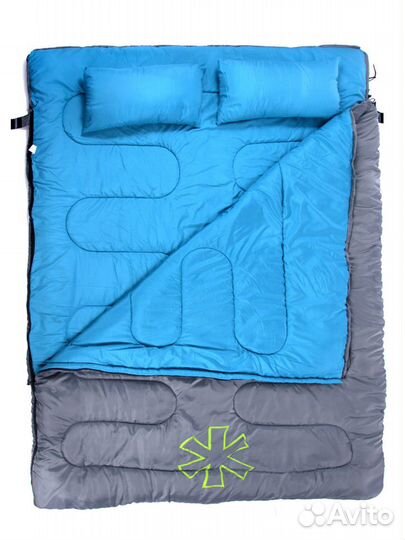 Мешок-одеяло спальный norfin alpine comfort double