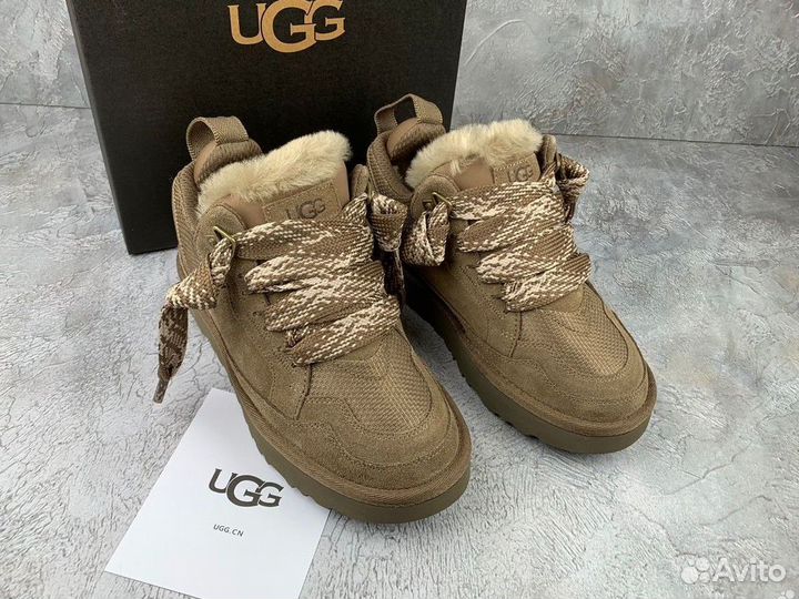 Ugg lowmel с мехом Hickory