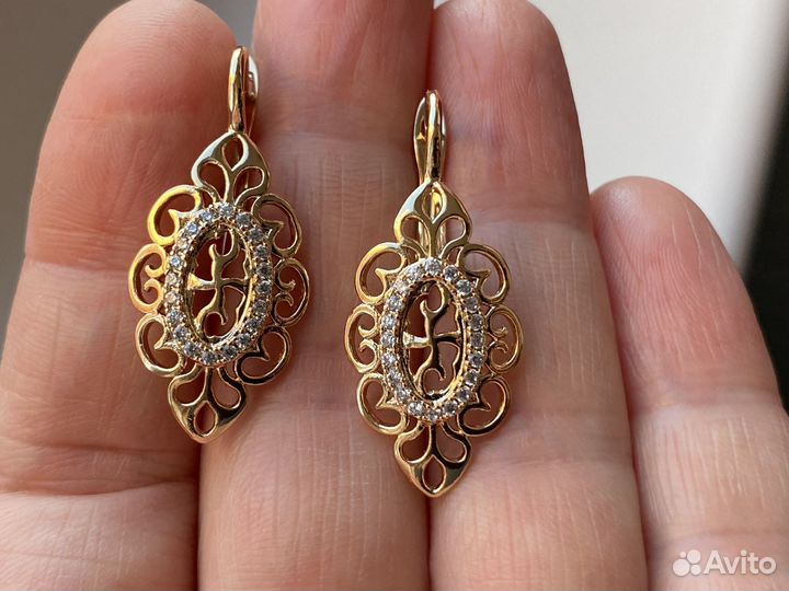 Серьги под винтаж