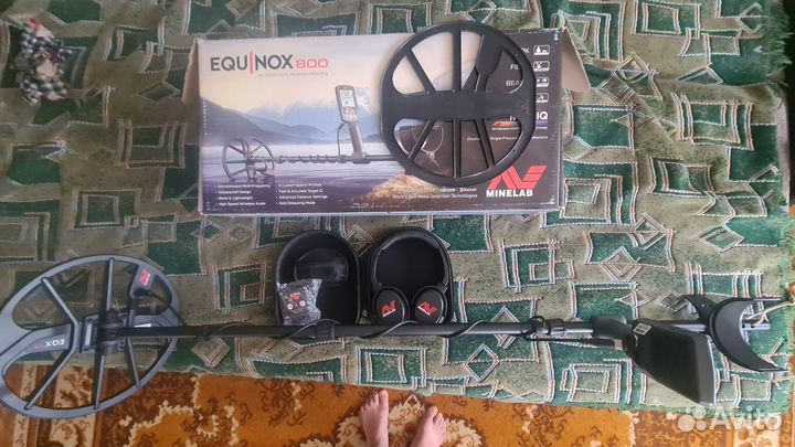 Металлоискатель minelab equinox 800