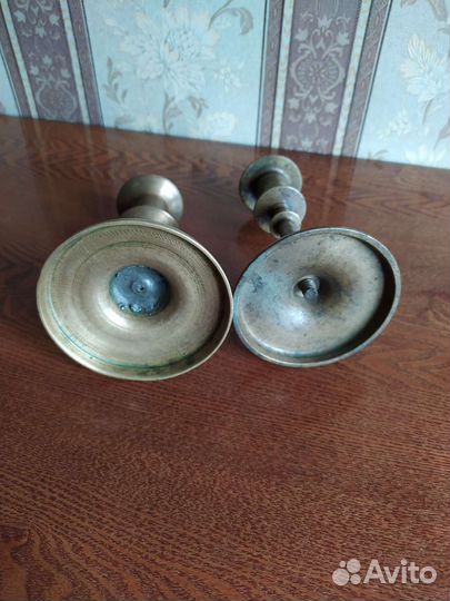 Подсвечник латунь на одну свечу