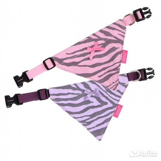 Pinkaholic шарфик с анималистическим принтом, розо