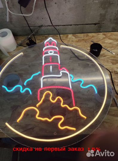 Светодиодная вывеска