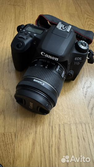 Фотоаппарат canon 77d