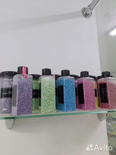 Мерцающая соль для ванны (с шимером)