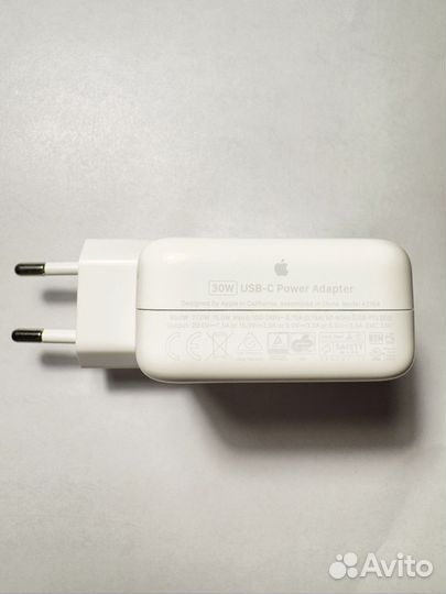 Блок питания USB-C 30W для macbook