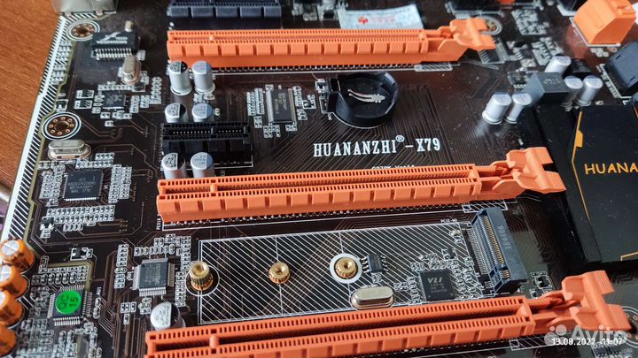 Материнская плата с процессором, памятью и видео