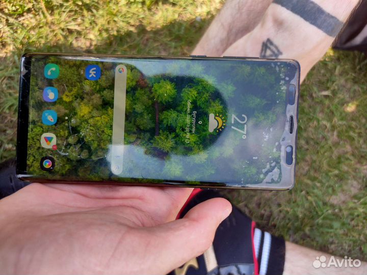 Мобильные телефоны бу samsung note 9