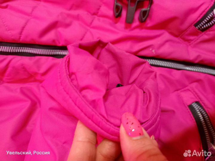 Зимний комбинезон для девочки 122-134