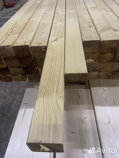 Брусок сухой строганный