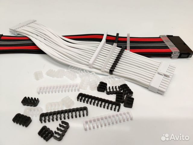 Кабельная гребенка для проводов пк (комплект)