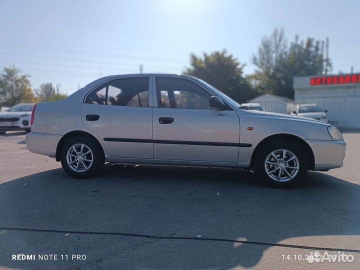 Hyundai Accent 1.5 МТ, 2008, 83 000 км