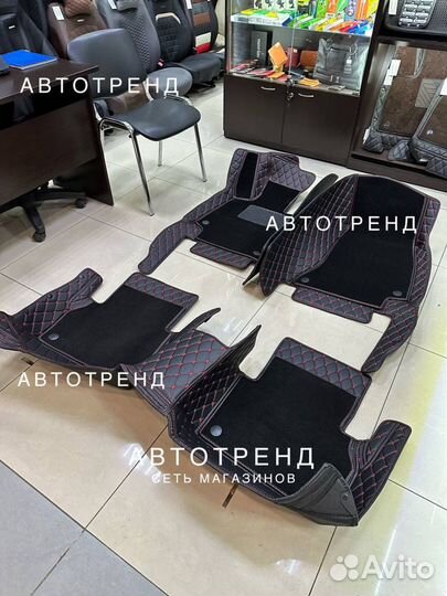 3D коврики из экокожи geely/chery/haval