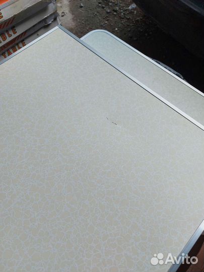 Стол туристический складной 120х60 с диффектами