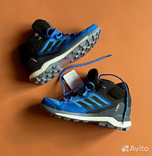 Кроссовки ботинки adidas Gore-Tex Blue Оригинал