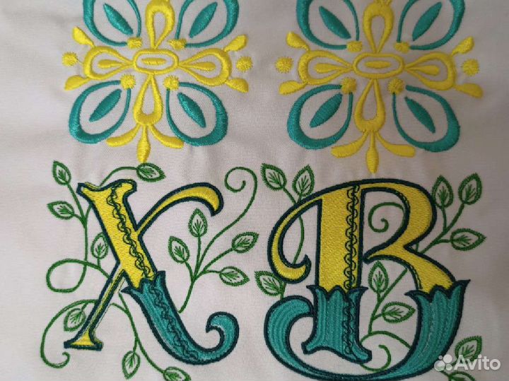 Салфетка под кулич на Пасху