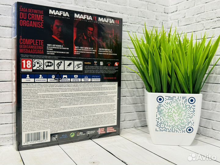 Mafia Trilogy PS4 (Новый диск)