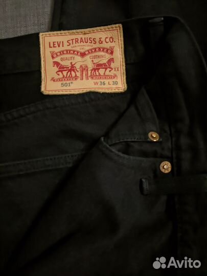 Джинсы Levi's 501 Оригинал 36/30