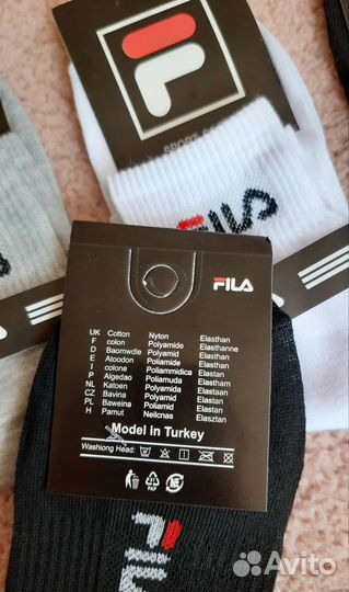 Носки мужские fila 40-45