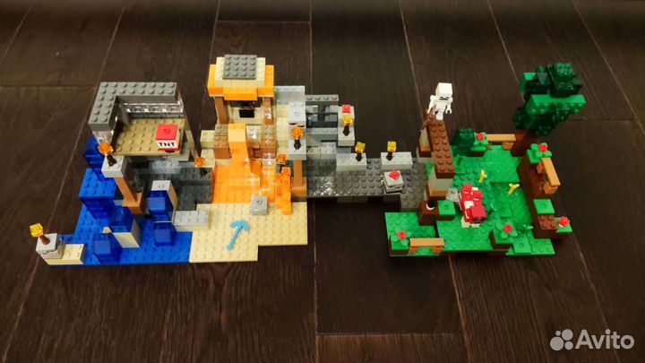 Lego Minecraft 21113, 21116, 21119, 21123