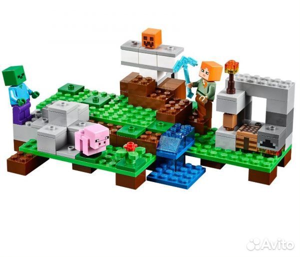 Lego майнкрафт набор Железный голем Лего Bela