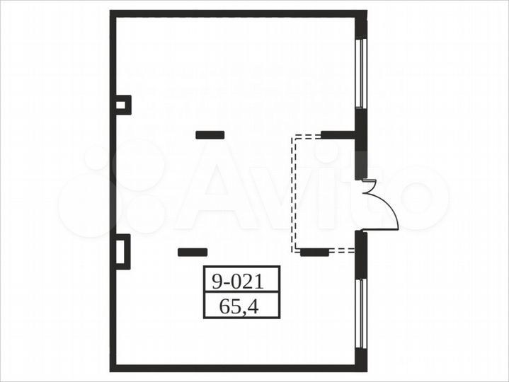 Аренда, торговое помещение, площадь 93.7 кв.м