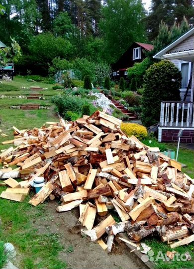Дрова Осина подготовленные