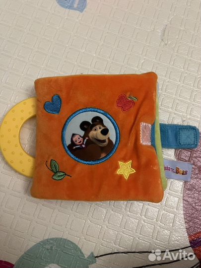 Тактильные книжка Маша и Медведь