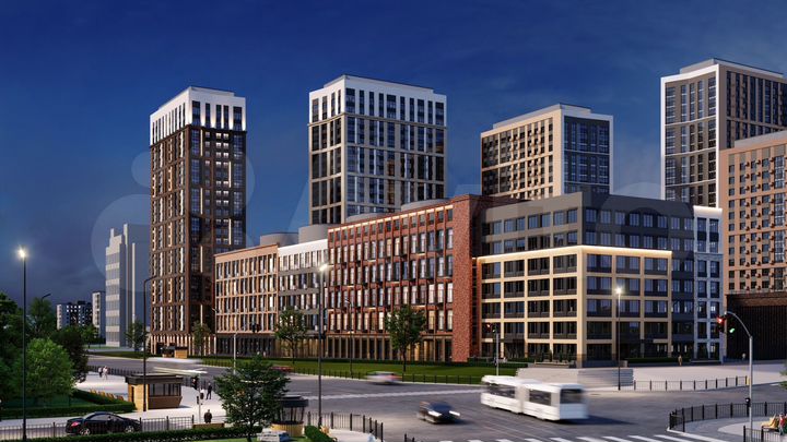 4-к. квартира, 89,1 м², 15/25 эт.