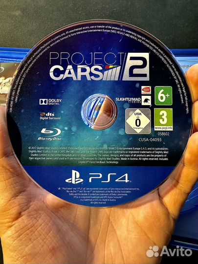 Project Cars 2 ps4
