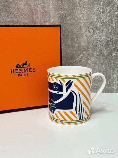 Кружка Hermes с лошадью