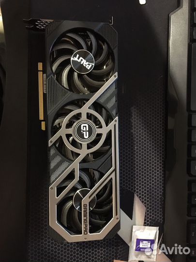 Видеокарта 3070ti palit gaming pro