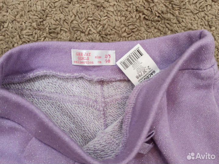 Брюки для девочки 98