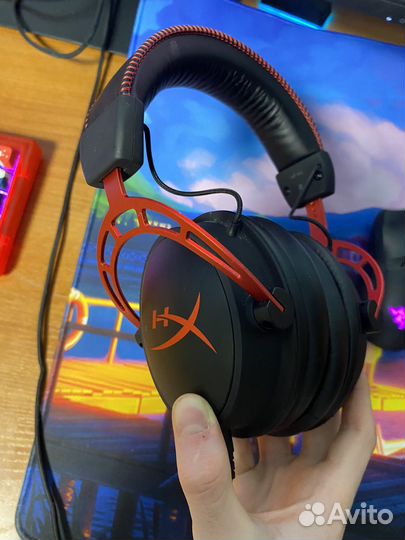Игровые наушники hyperx cloud alpha