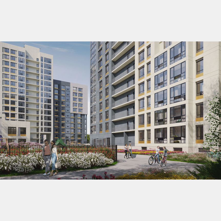 2-к. квартира, 62,7 м², 12/18 эт.