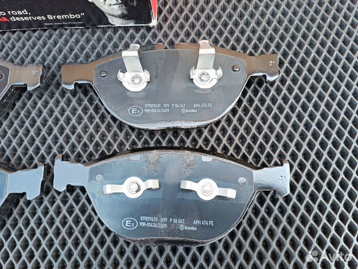 Передние тормозные колодки BMW E60 E65