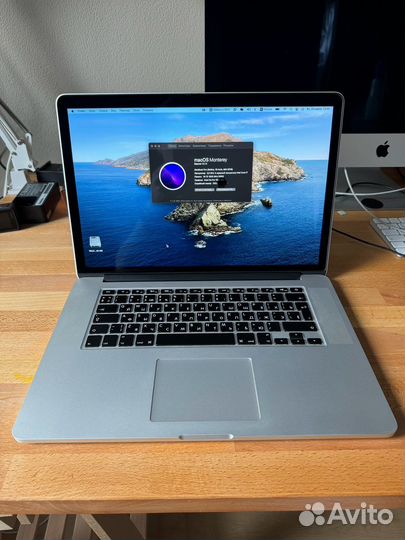 Apple MacBook Pro 15 retina mid 2015 512 Ssd