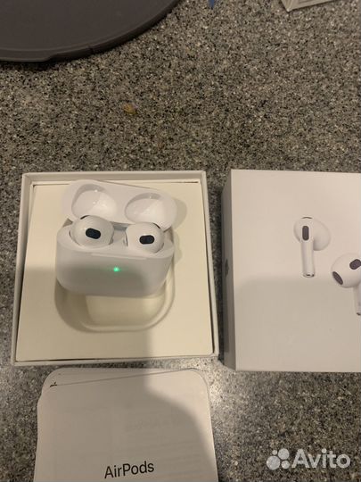 Наушники apple airpods 3 на гарантии