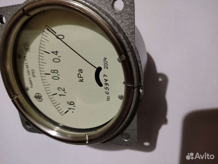 Тягомер мембранный показывающий тммп 100 М1 -1.6кП