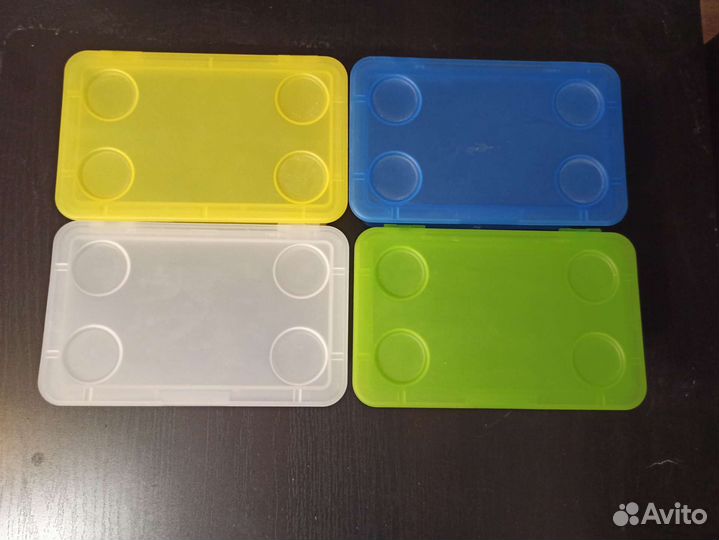 Коробка Икея для хранения с крышкой, пластик