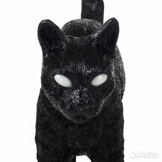 Настольная лампа Jobby The Cat Black 15041