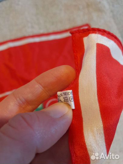 Платок Mozart натуральный шёлк 42 на 45