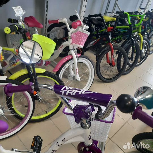 Детский велосипед Novatrack Butterfly 20