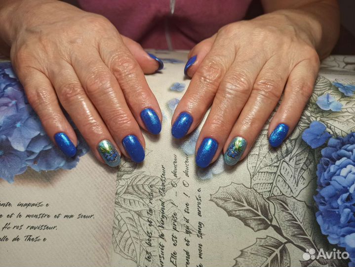 Маникюр, педикюр на реклайнере, наращивание ногтей