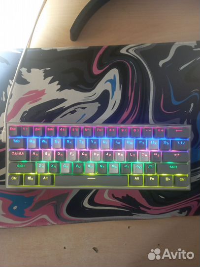 Игровая клавиатура redragon k617 fizz