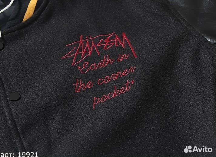 Бомбер Stussy Черный